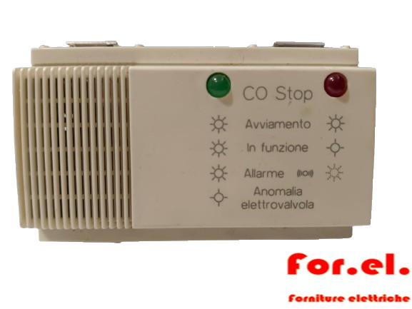 Vimar Idea 16588 - Electronic Detector Co Stop 12V White