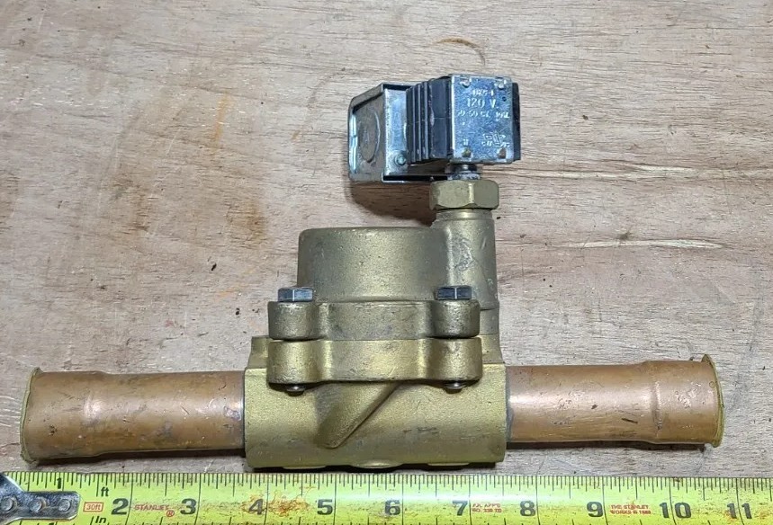 Sporlan E35S190-HP Solenoid Valve With 120 Vac Coil.  1-1/8” ODF,