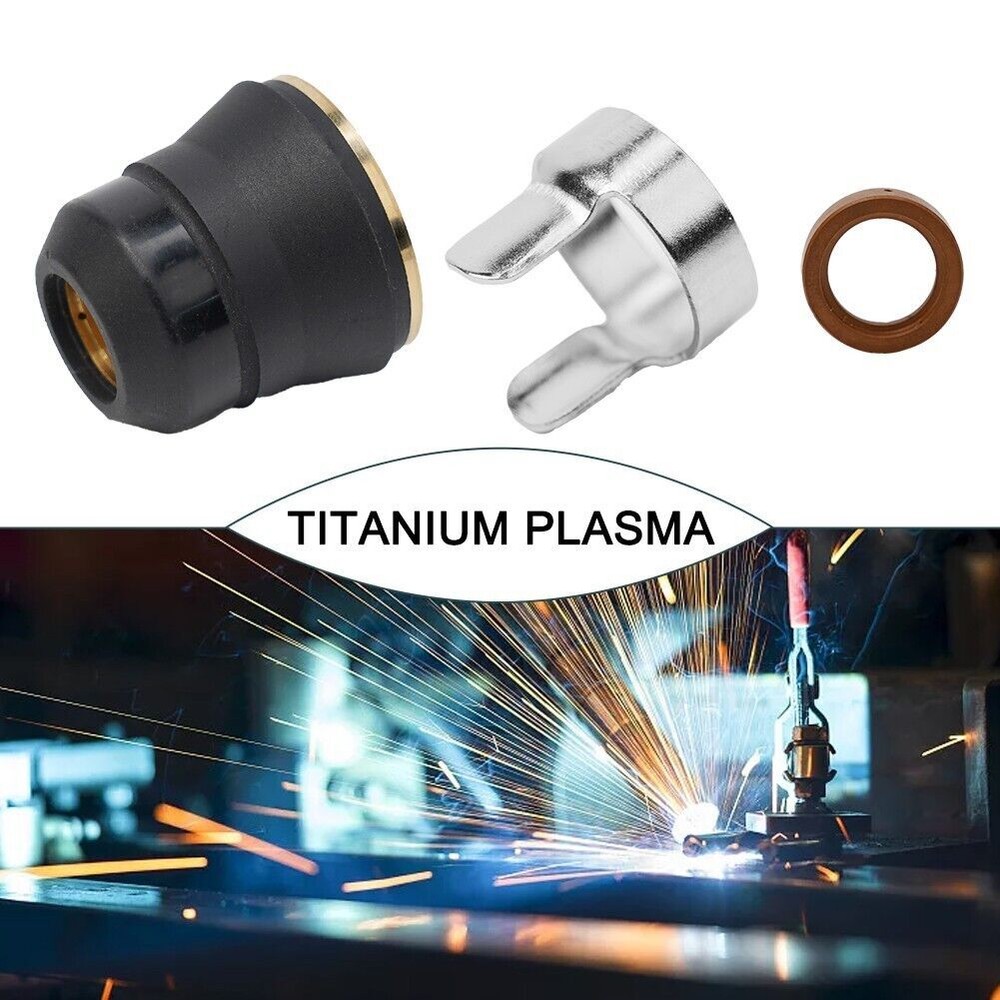 1/2-set Tip Kit For Harbor Freight Titanium Plasma 65 Torch TI-PC65 iPT-65 58895