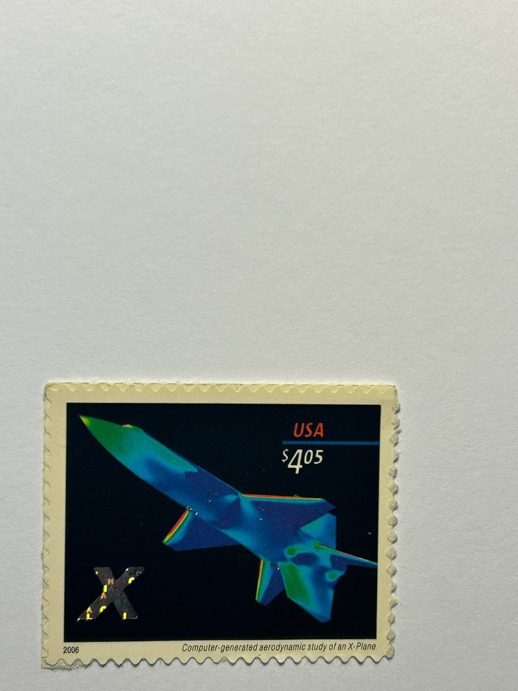 U. S.. Priority mail SC 4018 X-Planes MNH 2006
