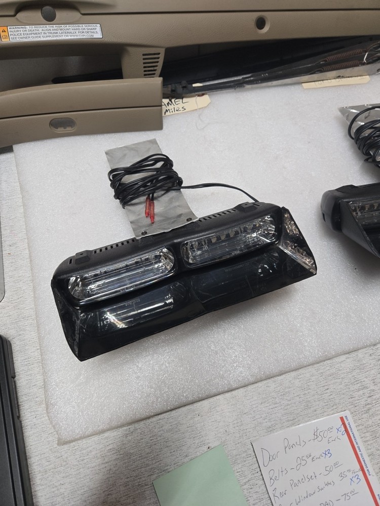 2x Front LED dash Light Assembly Talon Dual Dash Passive