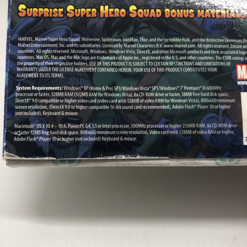 Marvel Super Hero Squad Arcade (PC, 2010)
