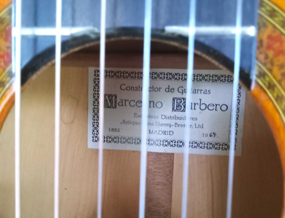 Vintage Spanish Classical Guitar