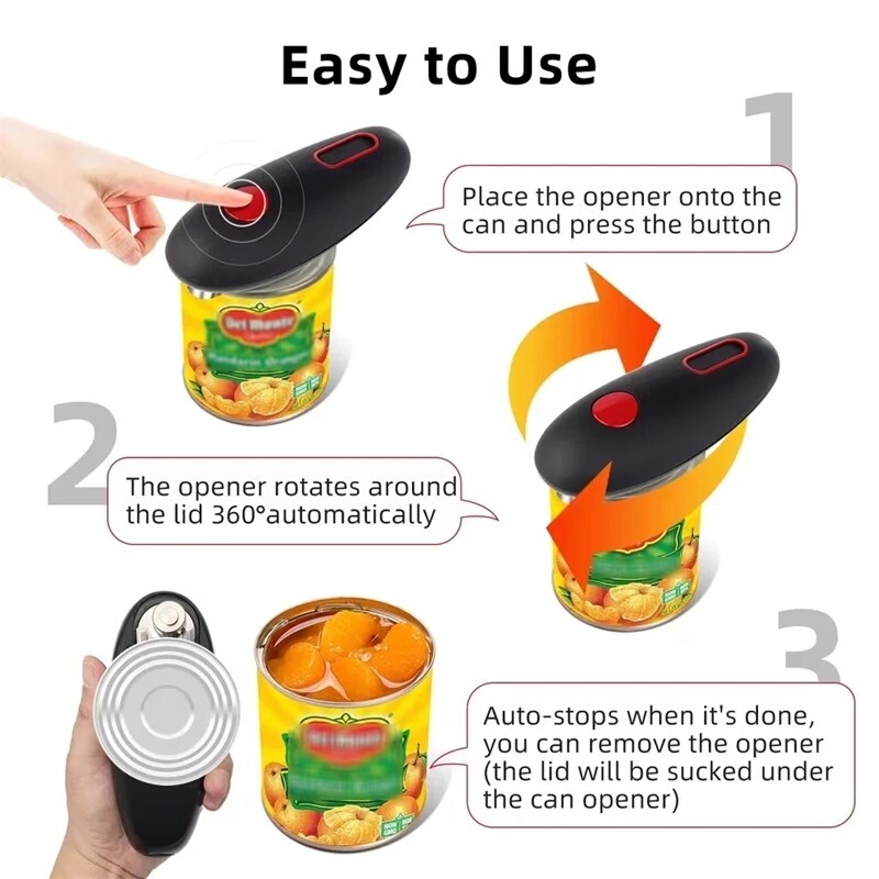 New Automatic Can/Jar lid Opener ABS
