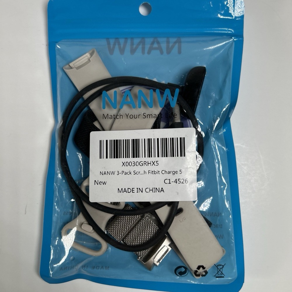 Fitbit grey band and USB charger *NEW*