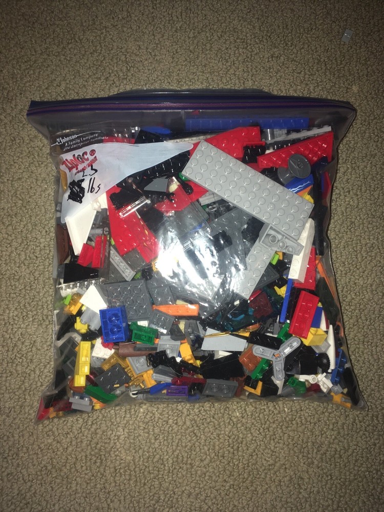 2.5 lbs Assorted LEGO Bulk Mixed Pieces Lot