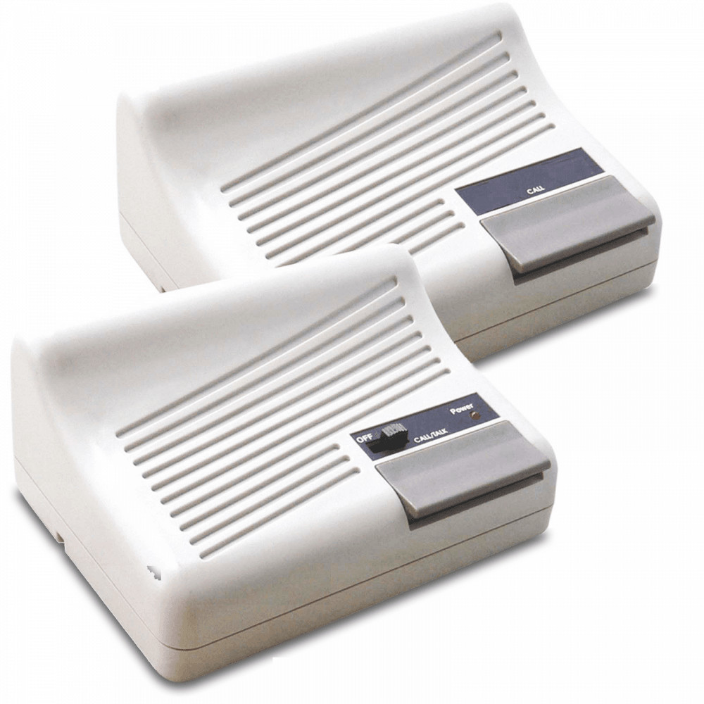 2 Way Intercom System with Call Chime & Speaker for Office or Home - 20m Wired