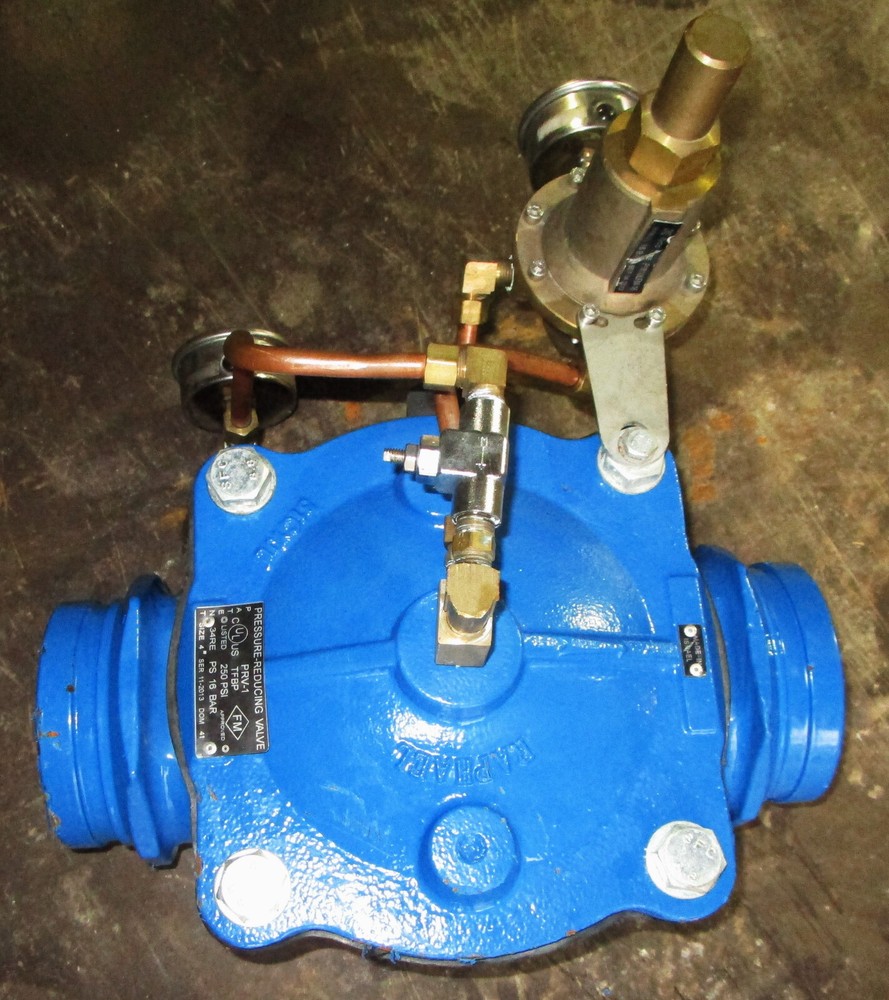 Tyco Raphael PRV-1 Pressure Reducing 4" Valve TFBP 250PSI 16BAR Missing Knob