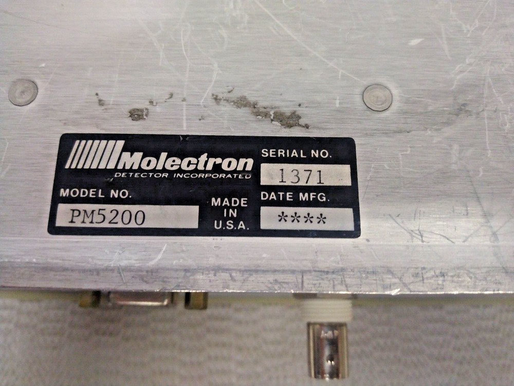 MOLECTRON POWER MAX 5200 LASER POWER METER PM5200
