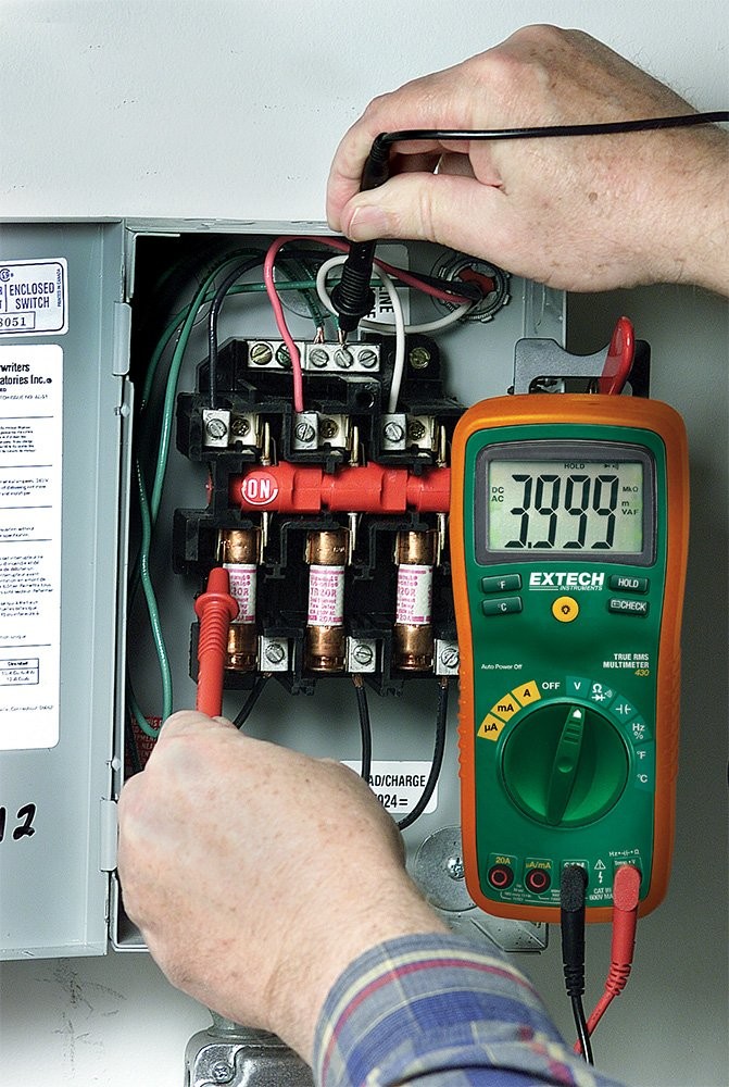 Extech by FLIR EX430A 11-Function True RMS Digital Multimeter with Type K Thermo