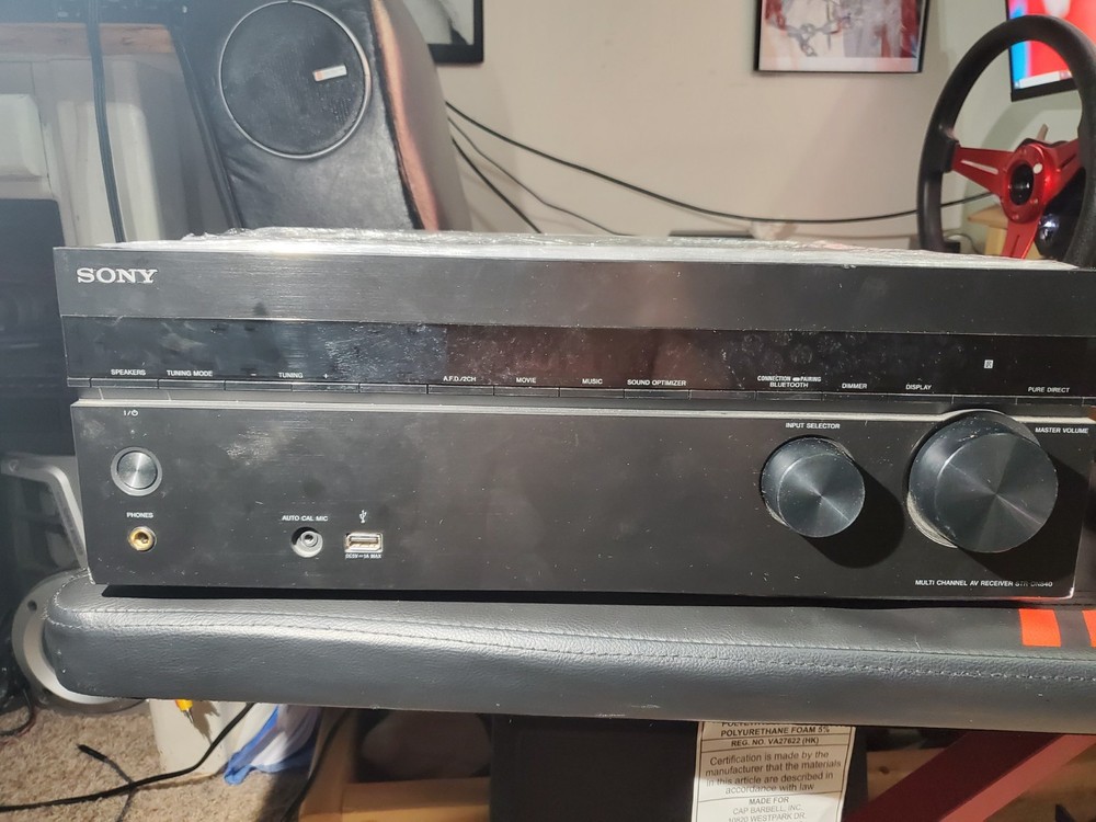 Sony STR- DN840 7.2 Multi-Channel AV Receiver, READ
