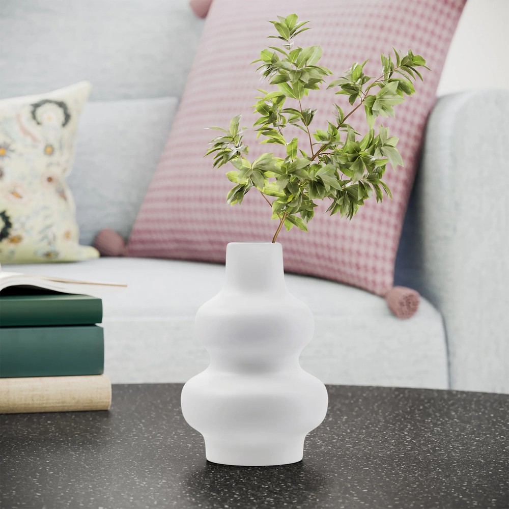 Ceramic Bubble Vase Elegant Decorative Home Display