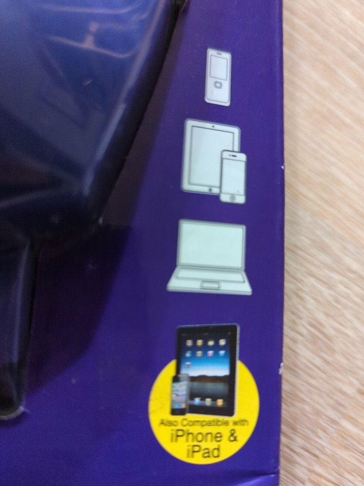 Echo Logico Retro Purple Wired Phone Extension Handset for Iphone Android Cell