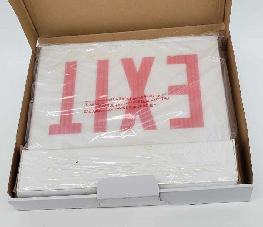 Lumination LEX LED Edgelit Exit Sign