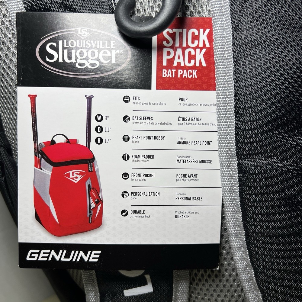 New Louisville Slugger Stick Pack Bat Pack