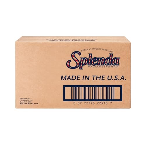 SPLENDA Zero Calorie Sweetener Packets 2000 Count
