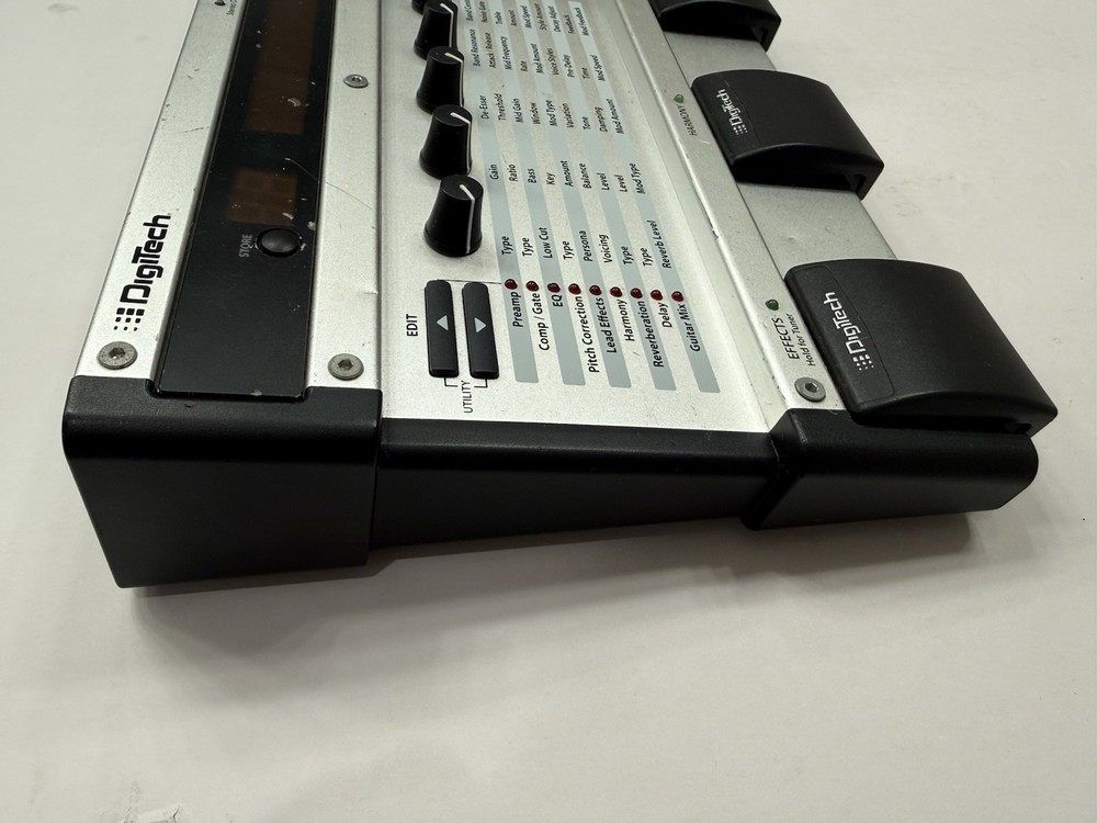 Digitech Vocalist Live 4 Harmony Multi Vocal Effect Processor Pedal + PSU