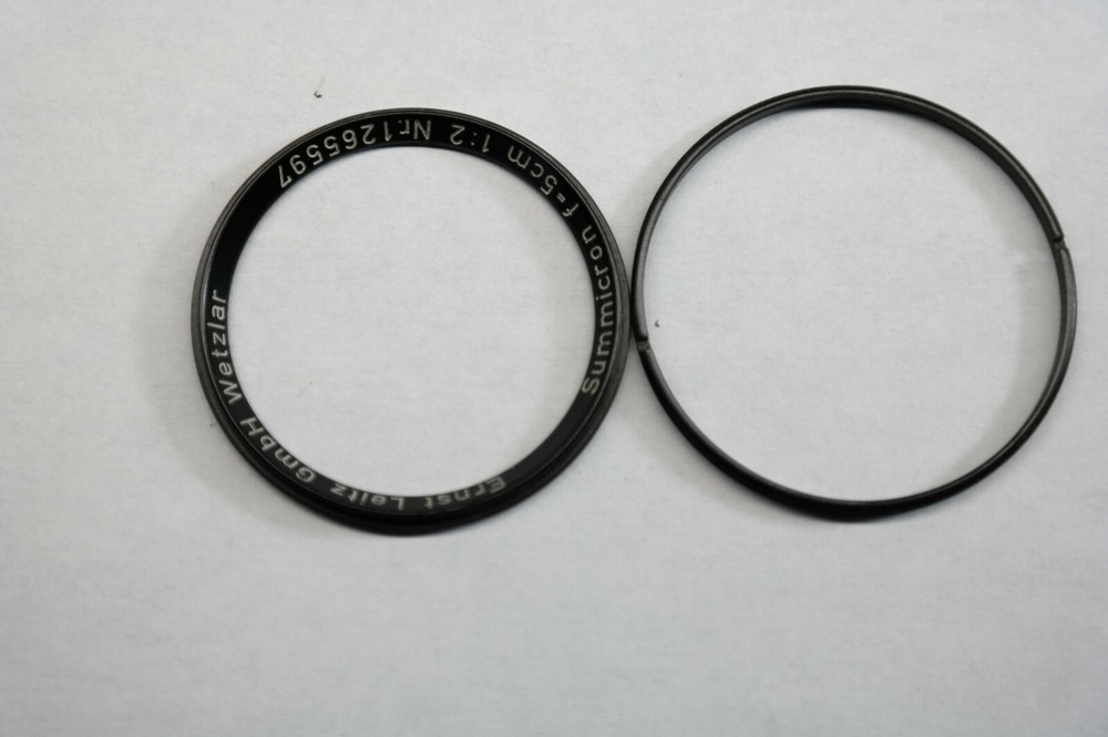 NAME RING FOR SUMMICRON 50/2 LEICA LENS