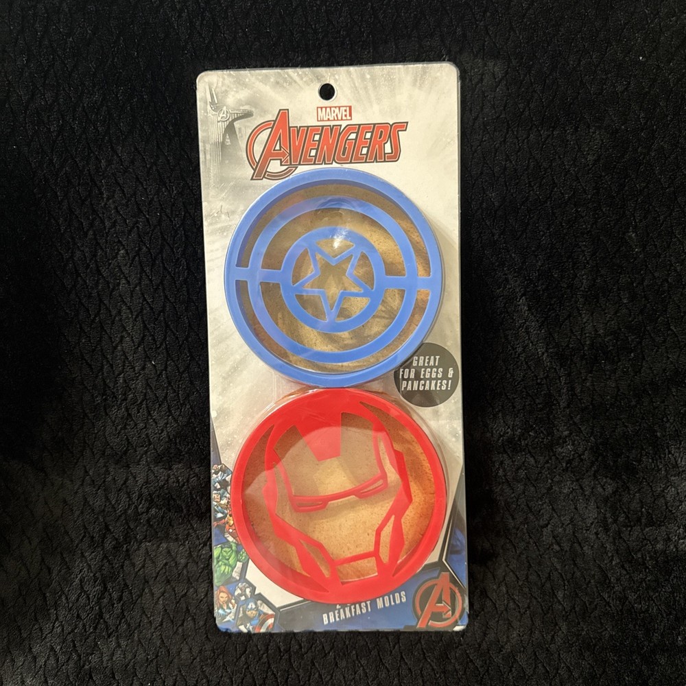 Marvel Avengers 2 Silicone Breakfast Molds