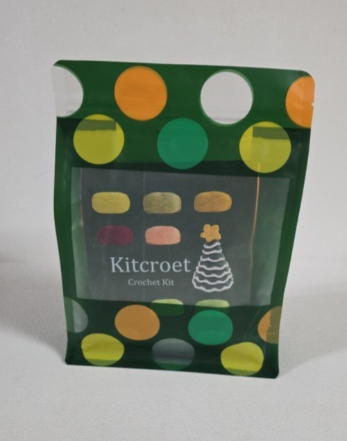 Kitcroet Easy to Learn To Crochet Kit Christmas Tree Craft Video Tutorial Code