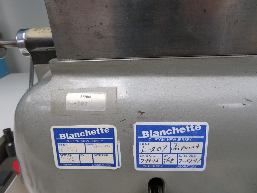 Sheffield Accutron Unipoint Holecheck (small hole calibrator) w/ tips - BG-3