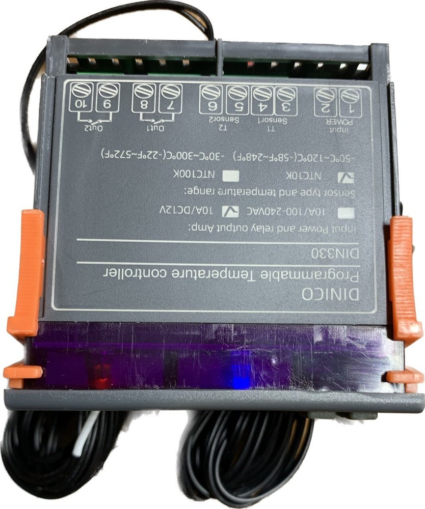 DIGITAL TEMPERATURE CONTROLLER GAUGE ALARM ENGINE WATCH DOG OVER HEATING SENSOR