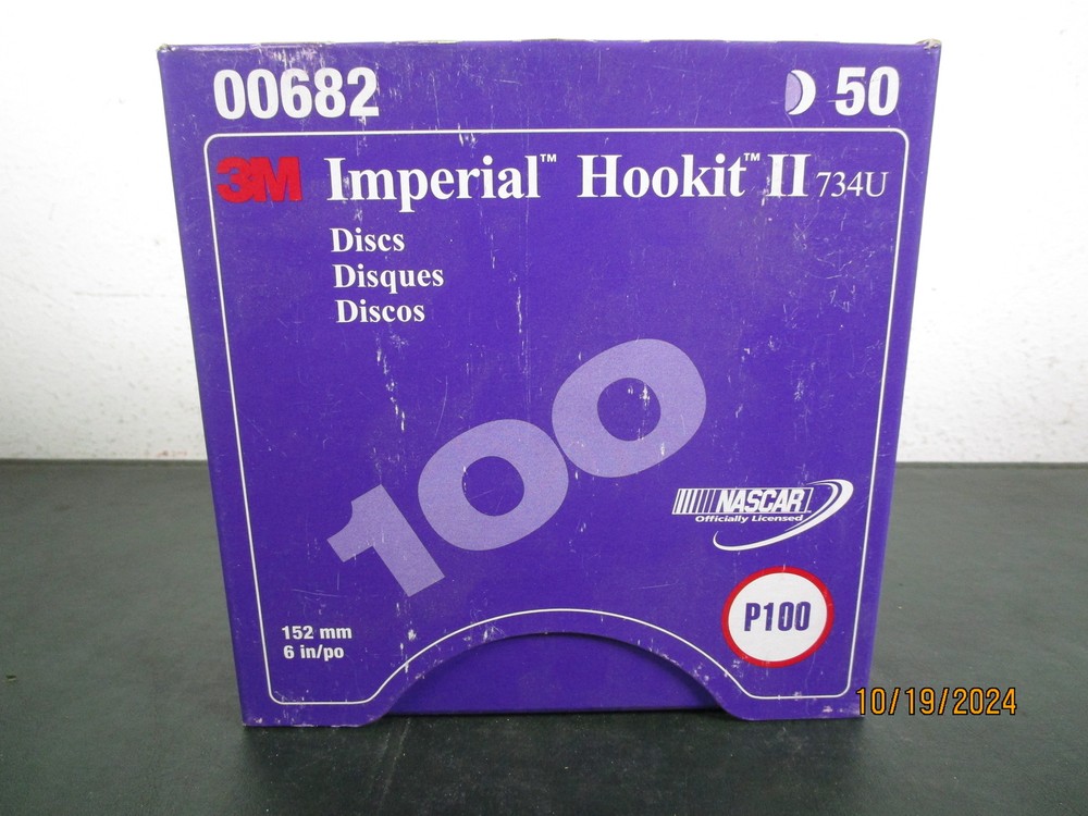 3M Imperial HookIt II 50pc P100 Model 00682