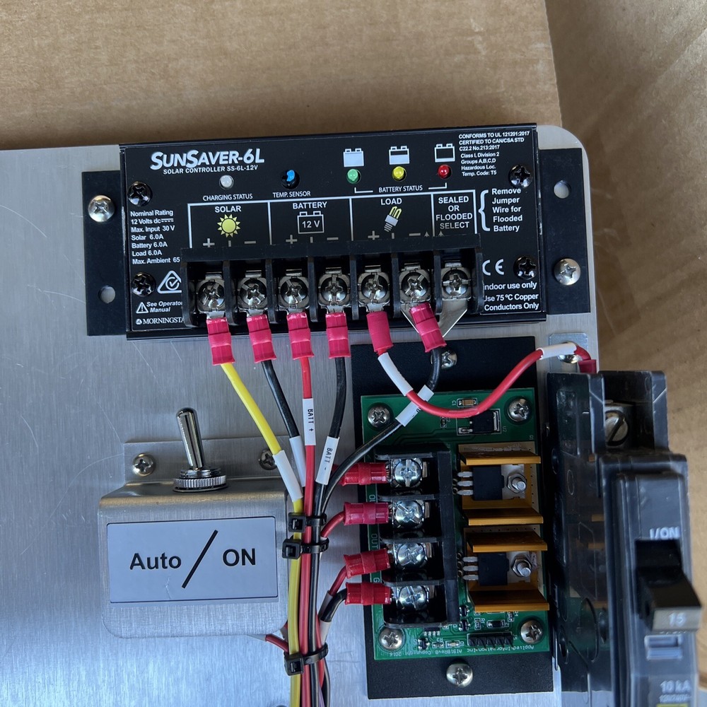 Applied Information Flasher Backplate Assembly Model: FBA 900-011-02