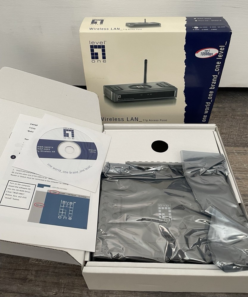 Level One Wireless LAN Model WAP-0003