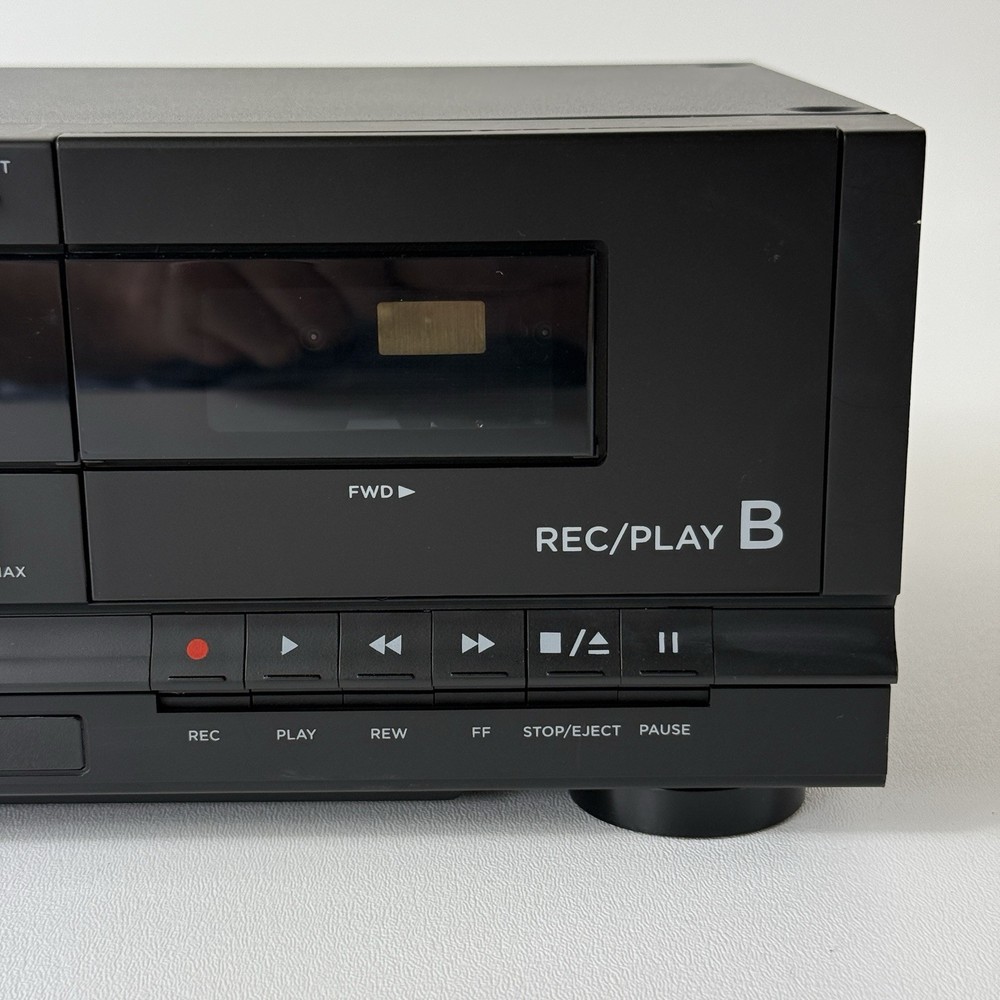 ION Tape 2 PC USB Cassette Deck Dual Player Converter Tested Working