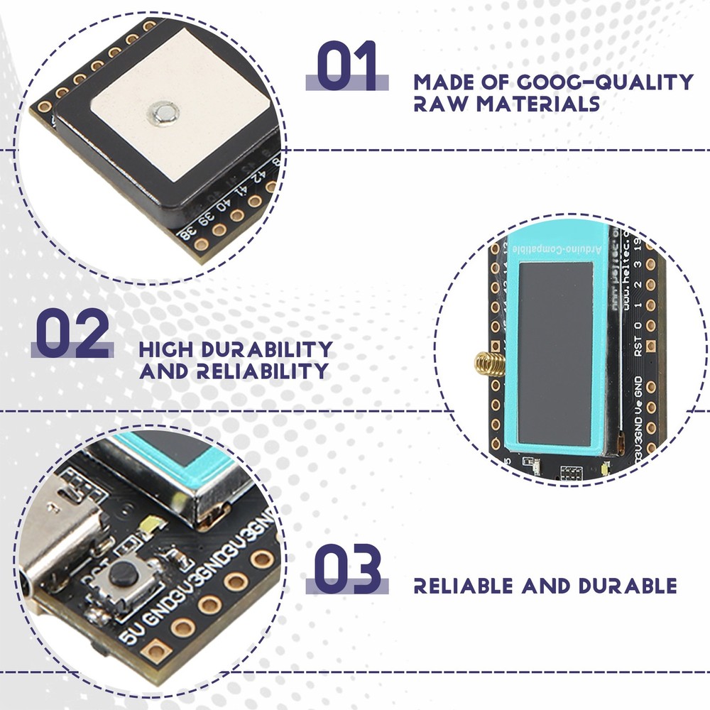 Lora Tracker LoRa Meshtastic Asset Tracker SX1262 Wi-Fi Bluetooth T8324