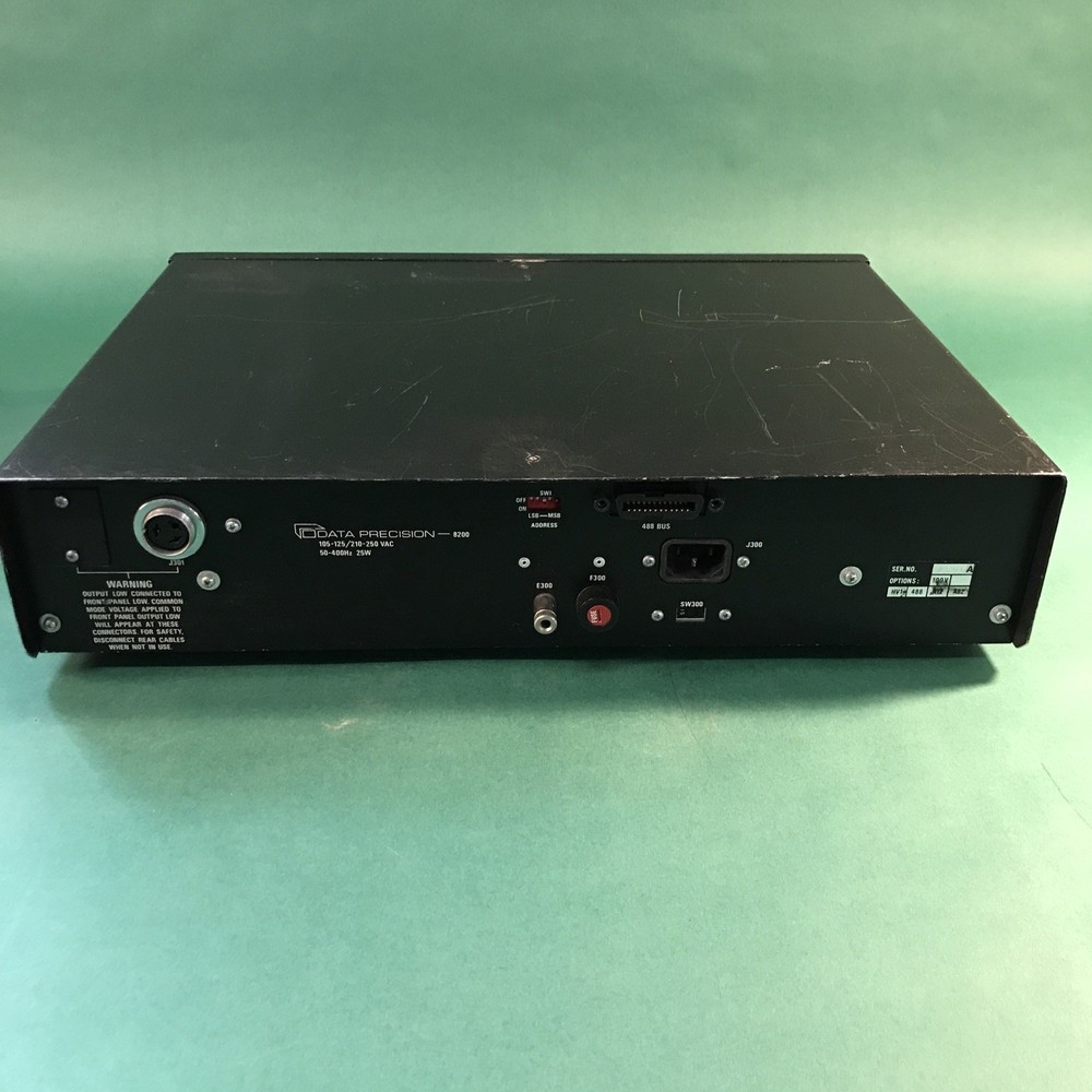 Data Precision 8200 Programmable DC Voltage Current Calibrator GPIB