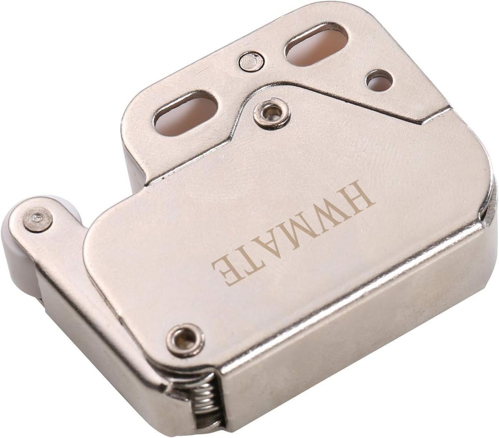 Push to Open Touch Release Lock Spring Loaded Mini Latch for Kitchen Cabinet ...