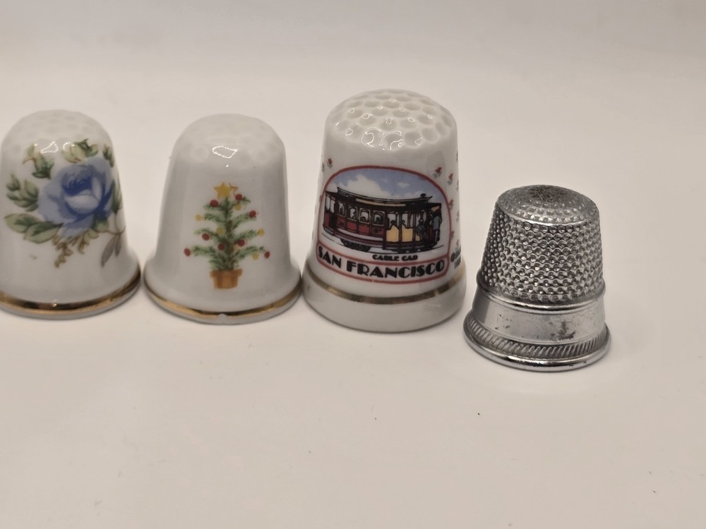 Lot Of 9 Thimbles