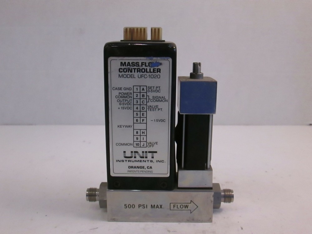 Unit UFC-1020 Mass Flow Controller MFC, O2, 5 SLM