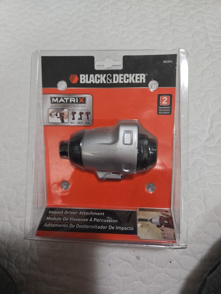 NIB Black & Decker Impact Driver Attachment