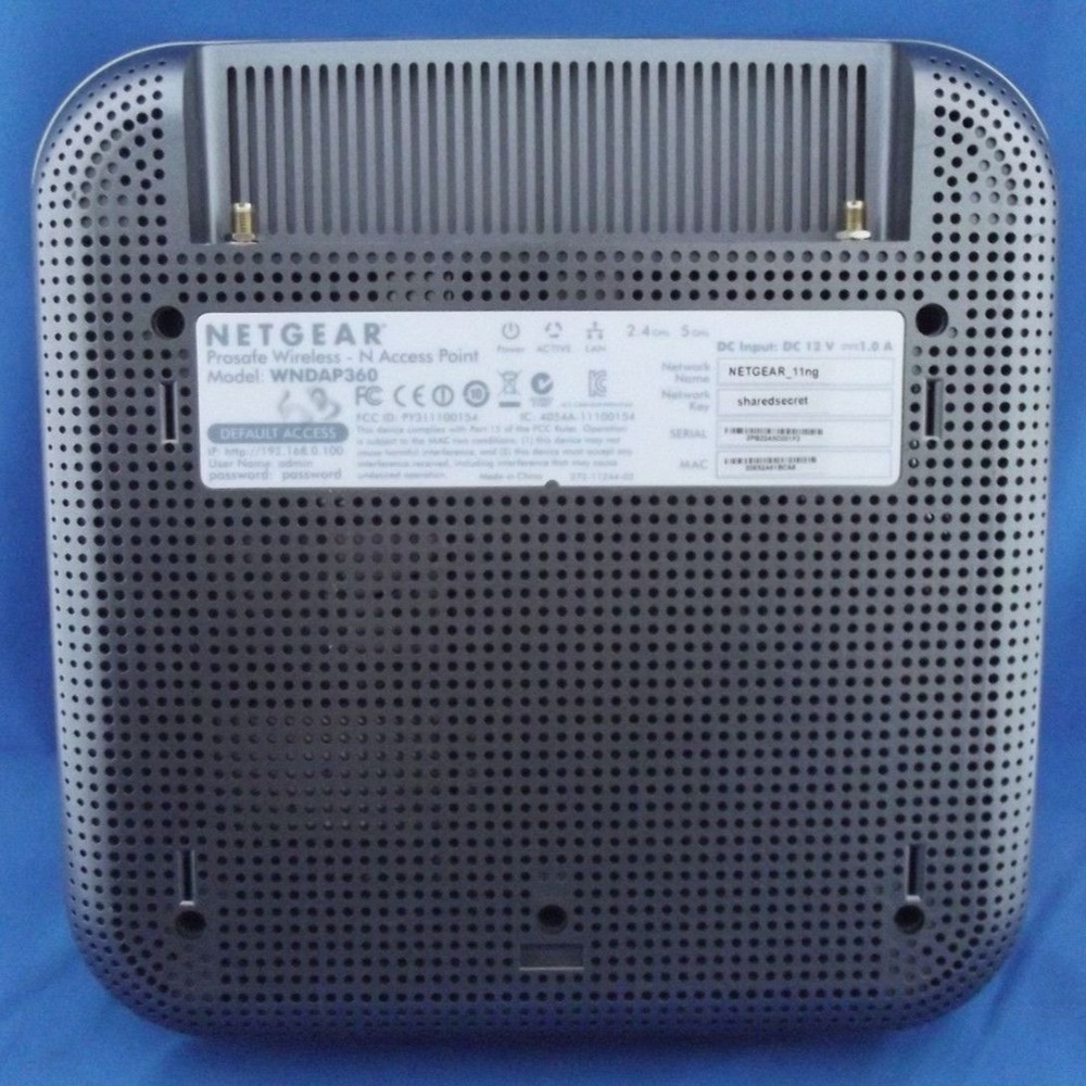 Netgear WNDAP360 Prosafe Wireless N Access Point