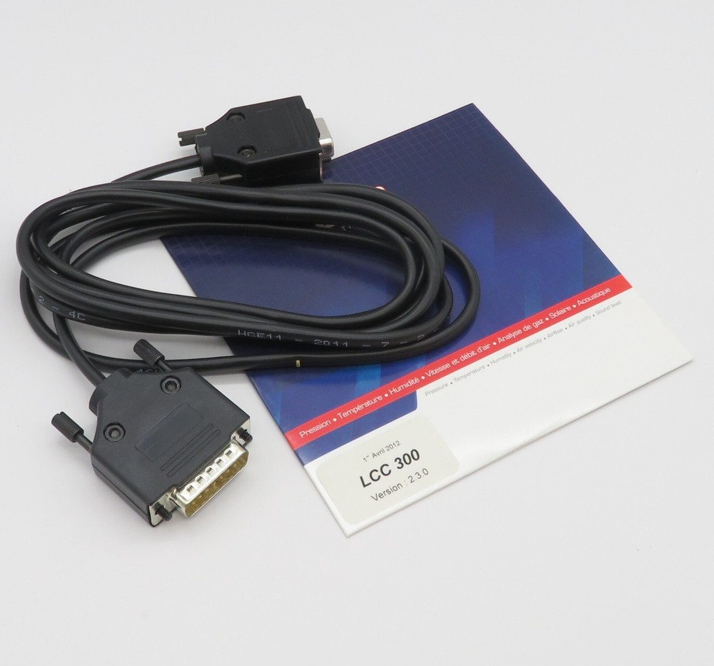 KIMO LCC-300 parameterization software with connection cable RS232 class 200/300 V2.3.0