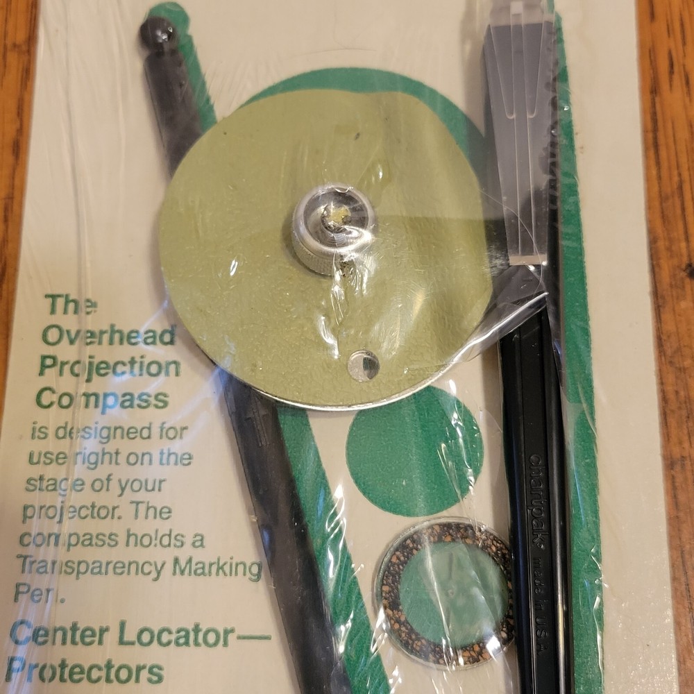 Vintage 3M overhead projection compass