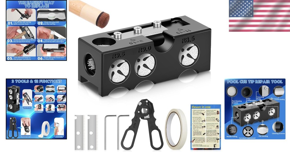 Professional Pool Cue Tips Repair Tool