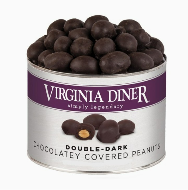 Virginia Diner, Double Dark Chocolatey Peanuts, 10 oz