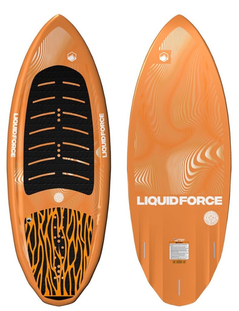Liquid Force Primo WakeSurf  White 4.1