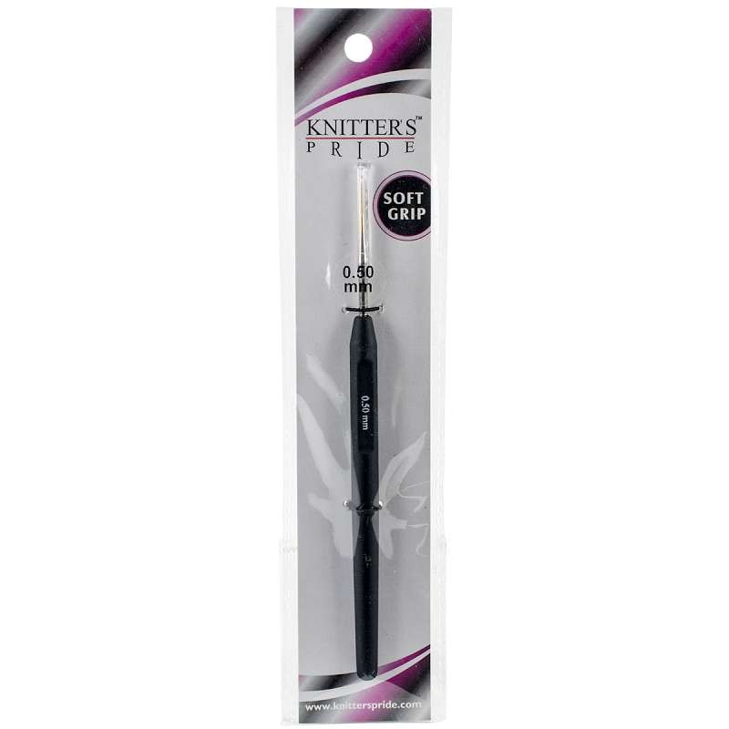 Soft Feel Steel Crochet Hook Size .5mm