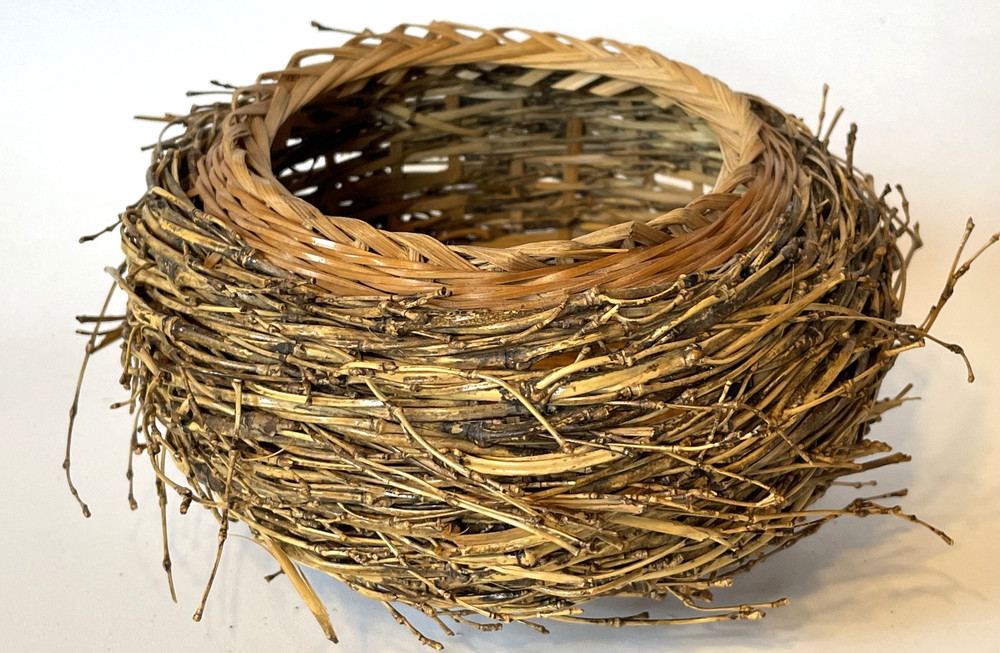 Nest Basket 3.5” High, 6” Across Spring/Easter Decor