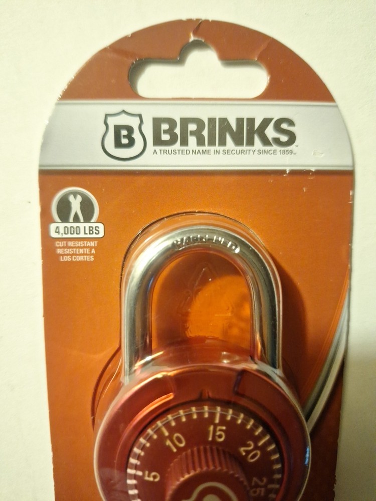 Brinks Standard Security Dial Combination Lock