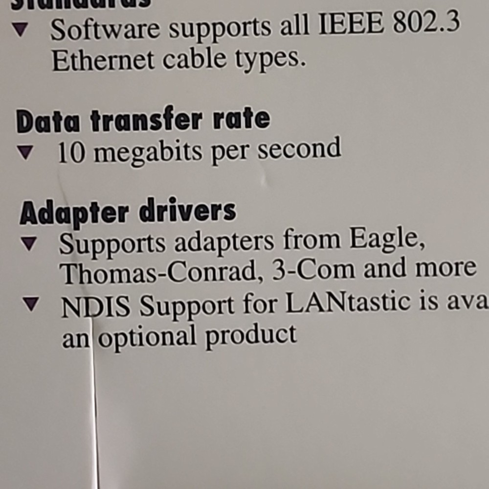 Artisoft LANtastic 5.0 AI Network Single Node Operating System Software Kit