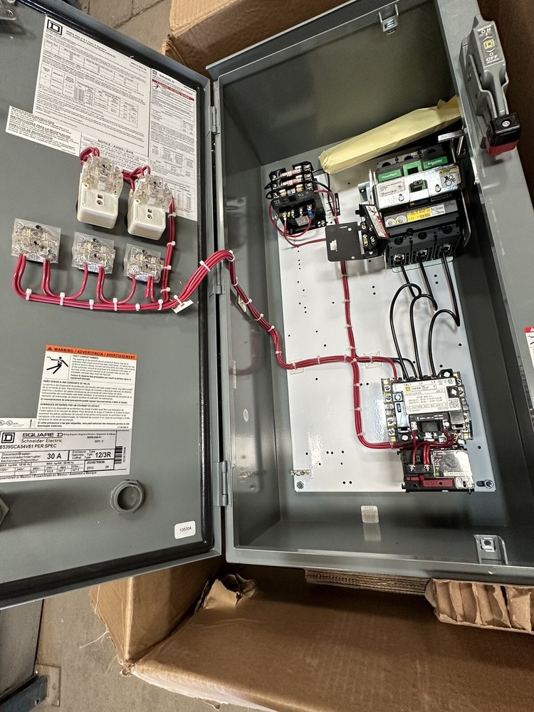 ⚡️8539SCA54V81 Square D AC Combination Motor Starter