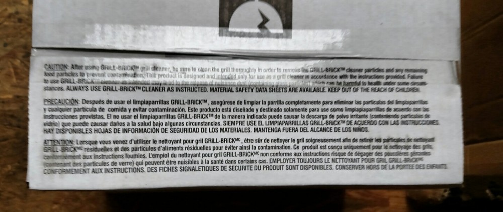 12 Pack Grill Brick Griddle Grill Cleaner