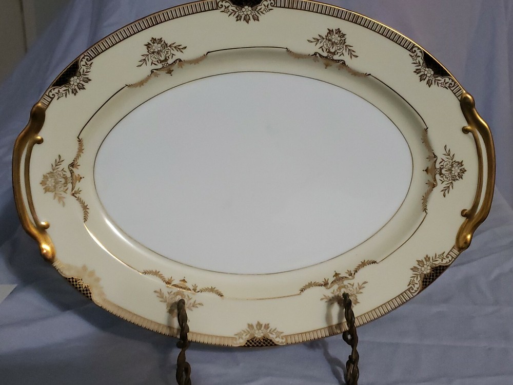Noritake Goldier Oval Platter 14"
