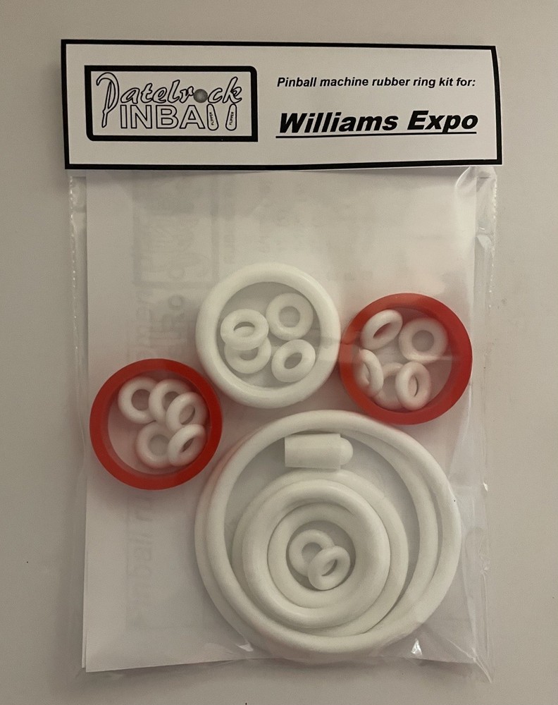1969 Williams Expo Pinball Machine Rubber Ring Kit